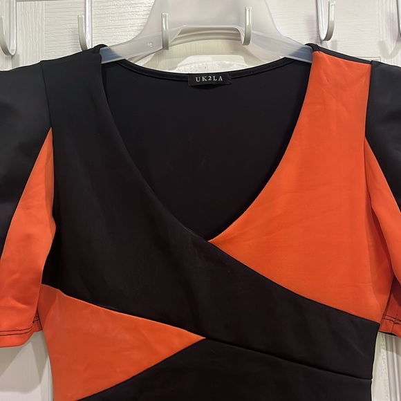 Retro Vintage 80s Dress - Picture 3 of 5